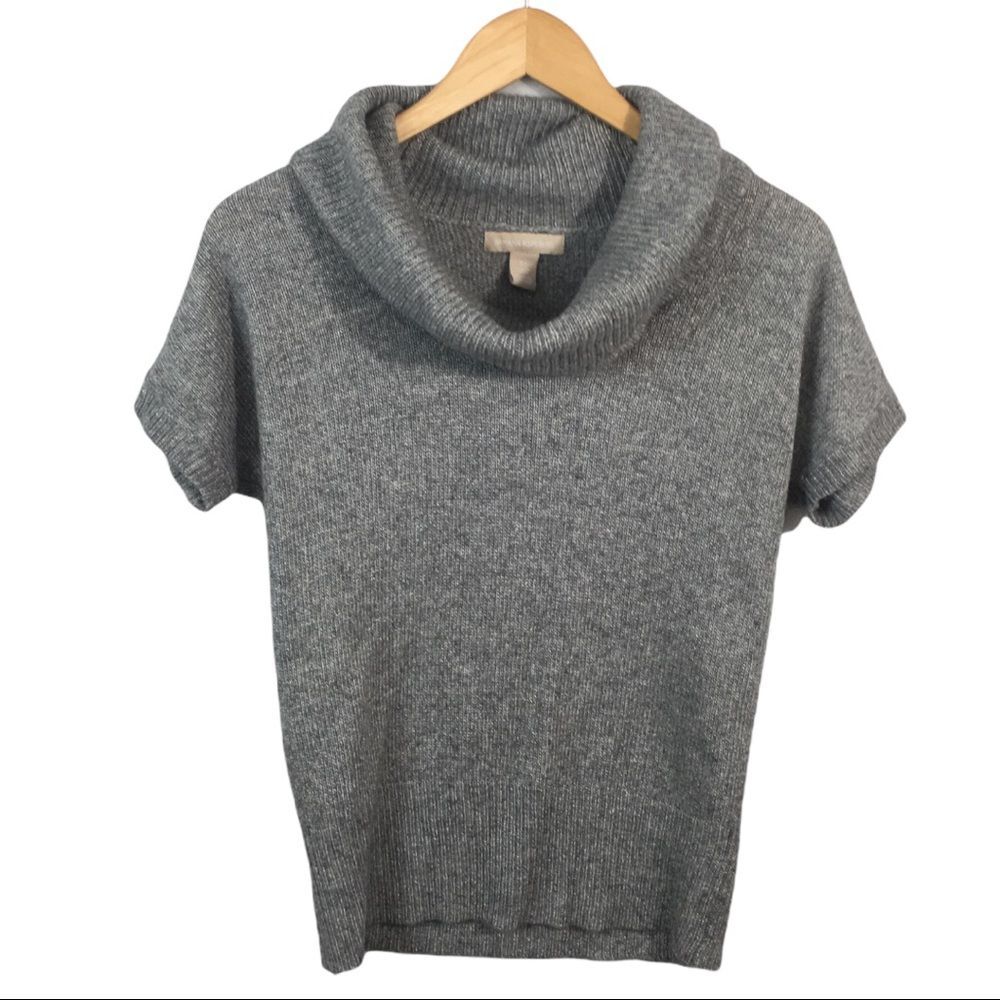 SW3 Women’s BANANA REPUBLIC Trendy Wool Blend Funnel Neck Sweater XS
